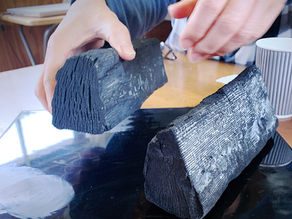 Japanese charcoal for kintsugi