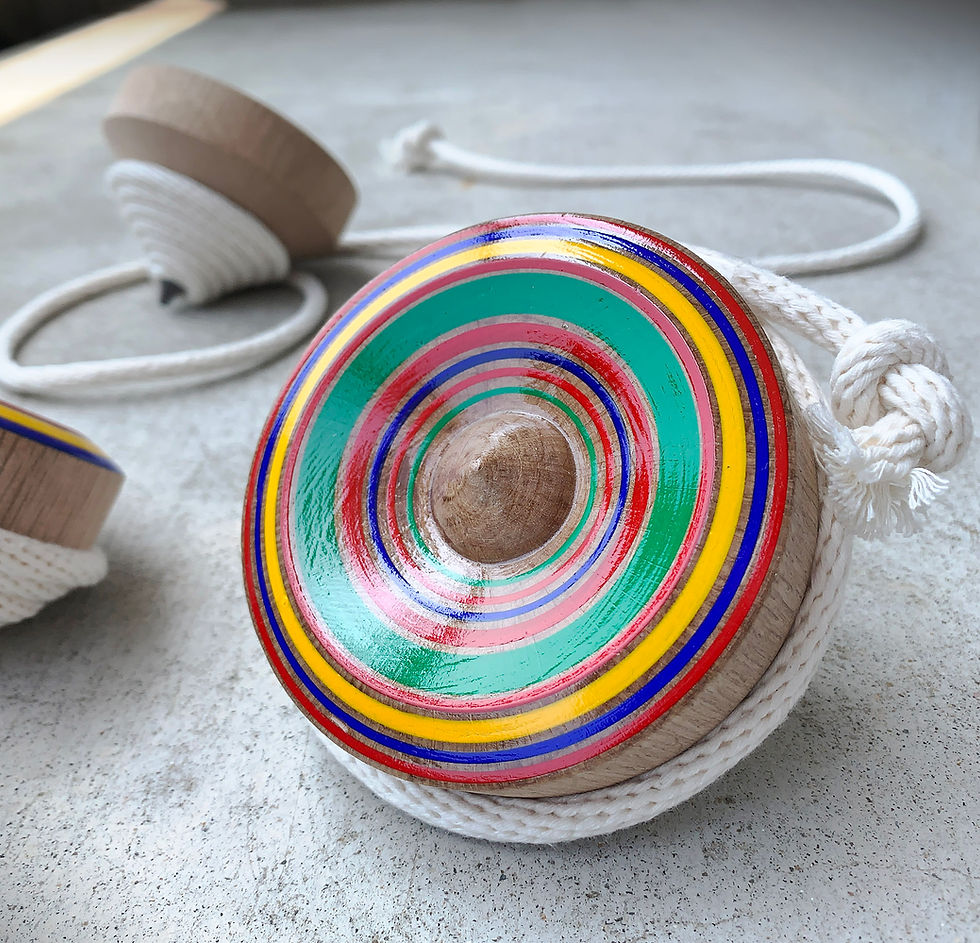 Miniature : classic wooden top, japanese spin top, wooden toy, handmade toys, nostalgic toy, battle top, Japanese oak