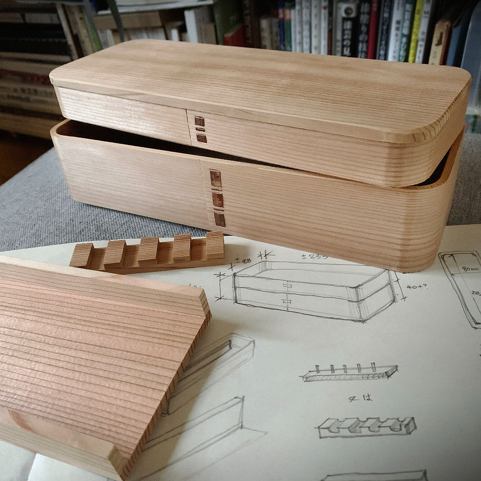 Beyond Bento box handmade tool box for kintsugi