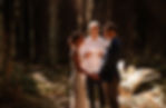 Sonoma elopement officiant with newlyweds celebrating after their ceremony.