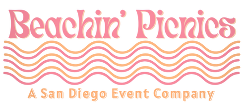 Beachin' Picnics Event Company Logo