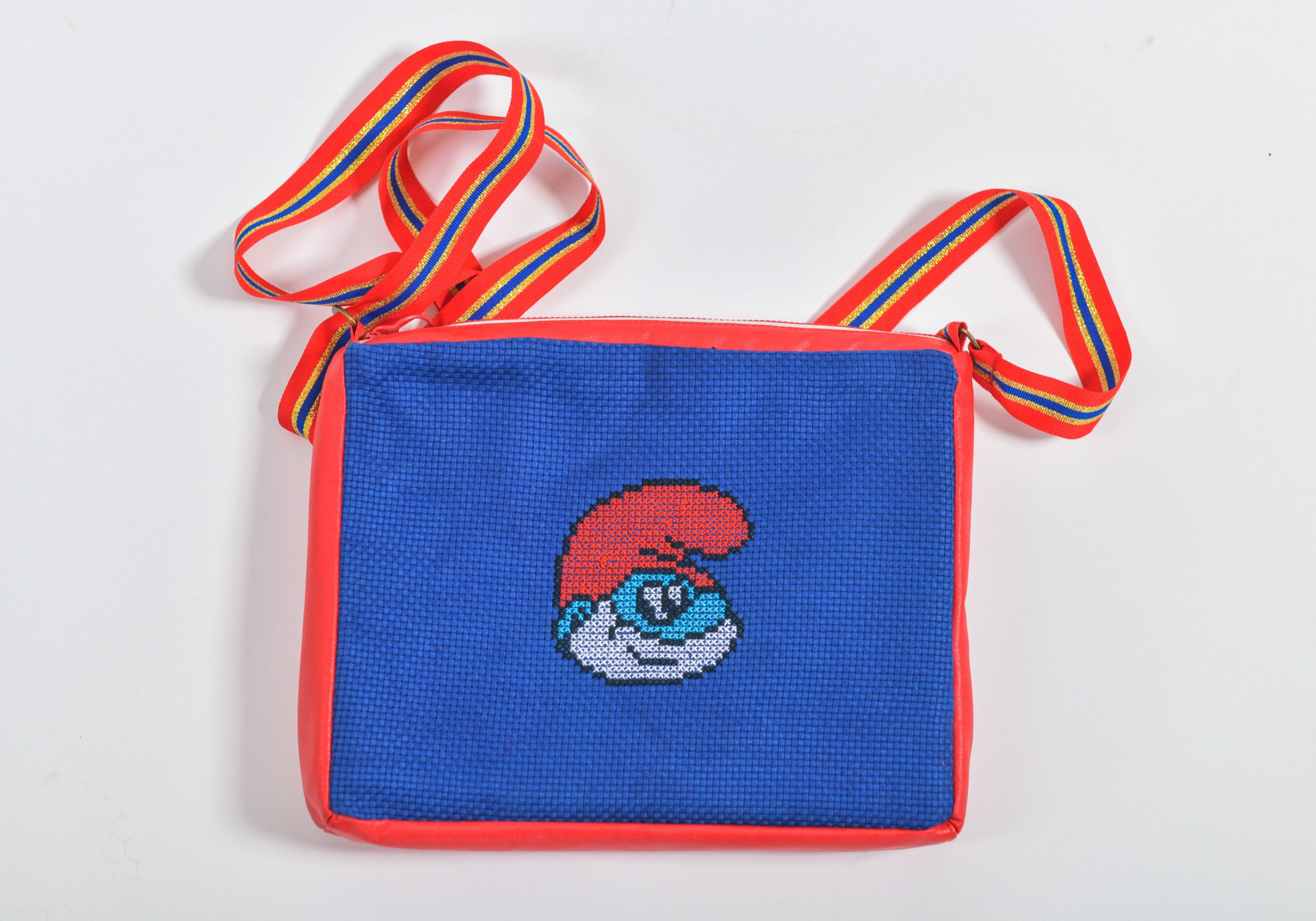 cross body bag Papa Smurf