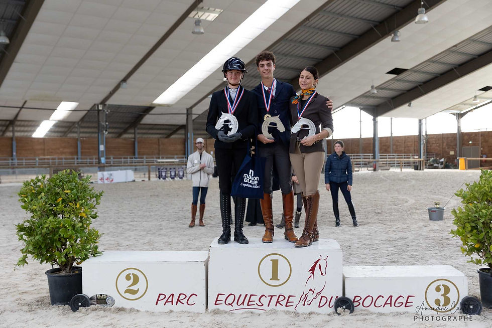 Le podium WEF 2026 Masters C