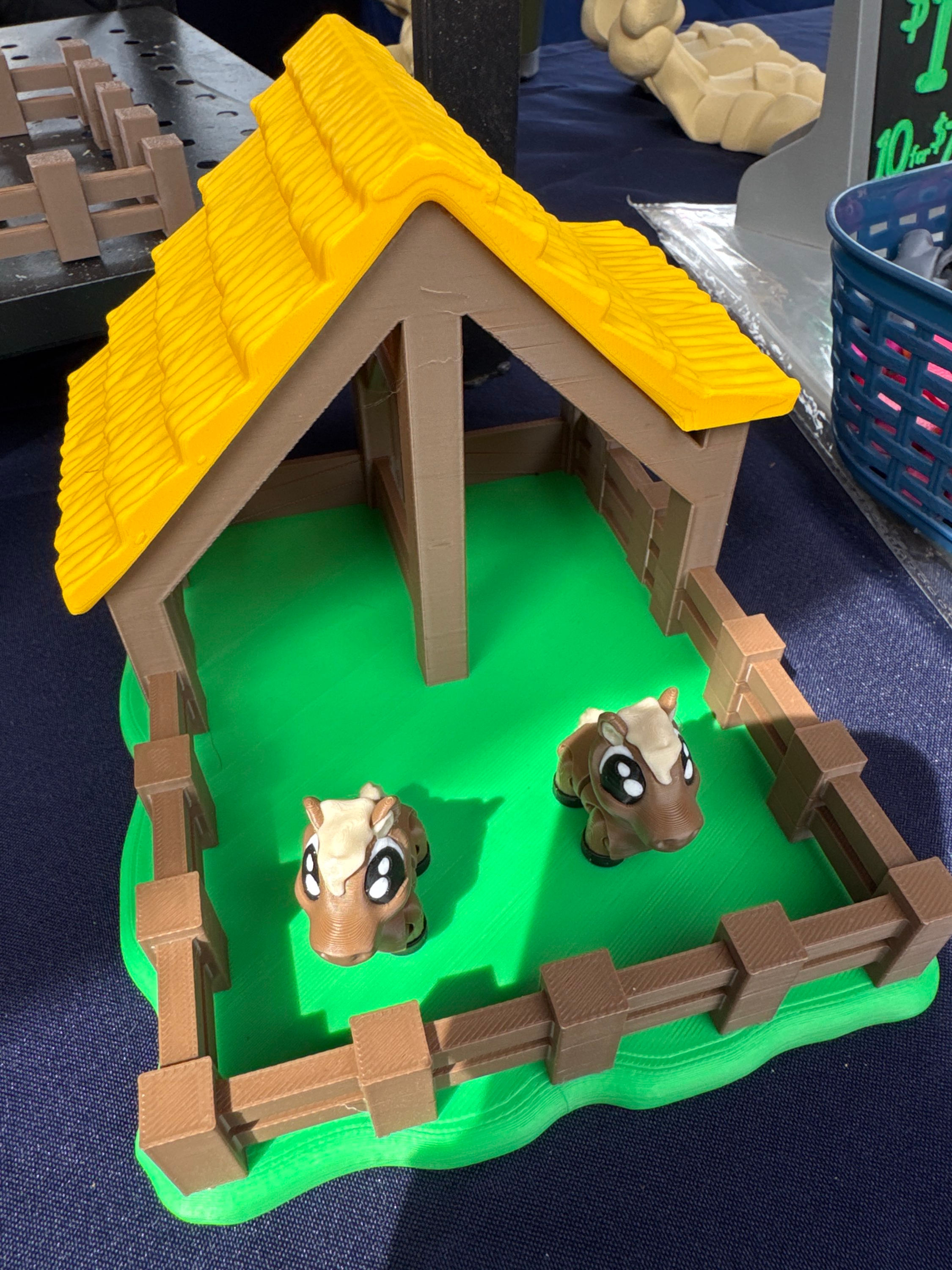 Horse Stable Set