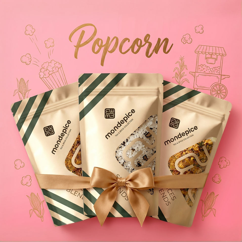 Gourmet spice blend gift set with assorted handcrafted seasonings by Mondepice