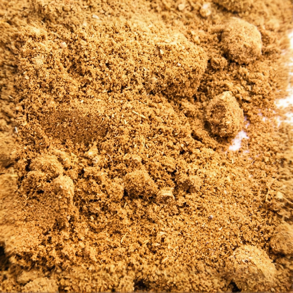 Garam Masala - Spice, a premium spice made with : Coriander, Cardamom (Tamil Nadu), Bay Leaves, Tellicherry Pepper, Cinnamon,