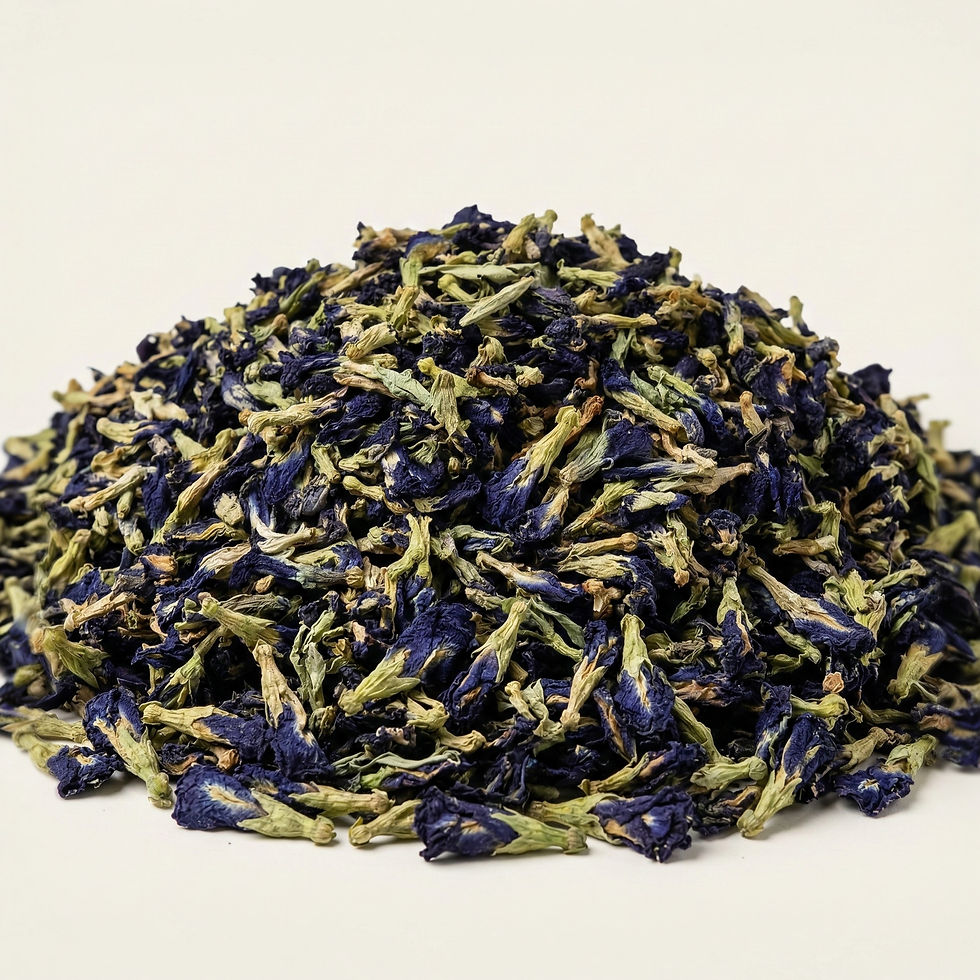 Butterfly - Herbal, a premium herbal tea made with Butterfly Pea Flowers.. Crafted by Mondepice.