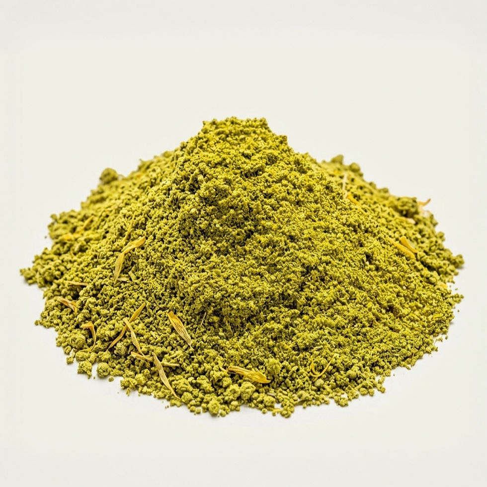 Green Curry- Spice, a premium spice made with : Lemongrass, moringa, dill weed, fennel seeds, ginger, garlic, turmeric, coria