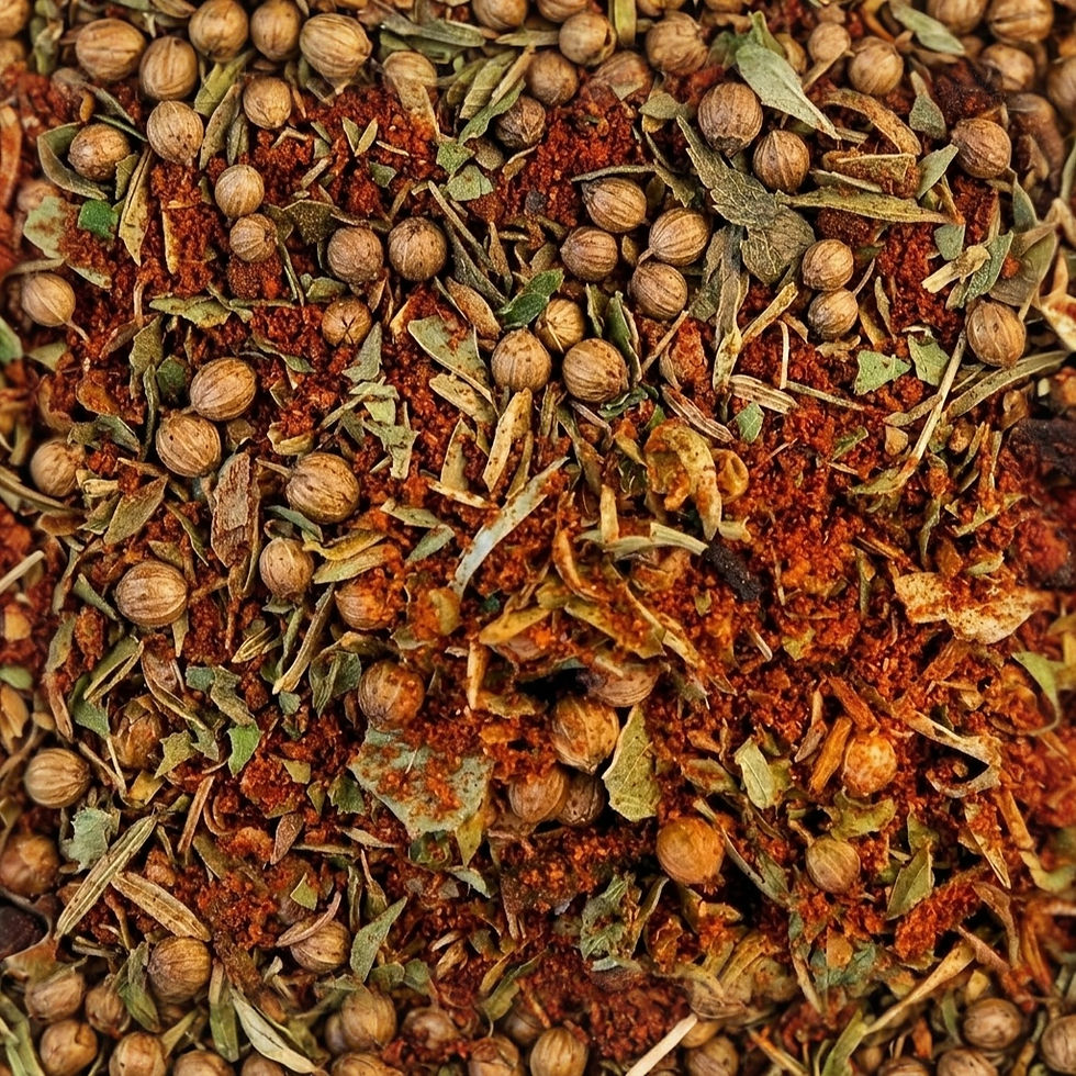 Red Meat - Spice, a premium spice made with : Paprika, rosemary, parsley, clove, bay leaves, coriander seeds, juniper berrie