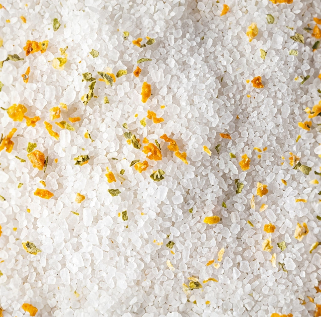 Margarita Salt, a premium blend made with : Sea salt, lime salt. Crafted by Mondepice.