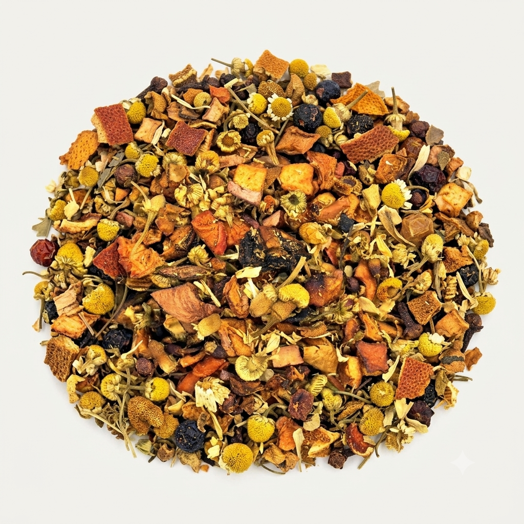 Apple Cinnamon , a premium Black tea made with apple, Apple Chamomile Cinnamon Black tea