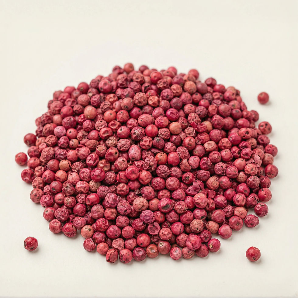 Pink Pepper , a premium spice made with : Pink pepper. Crafted by Mondepice.