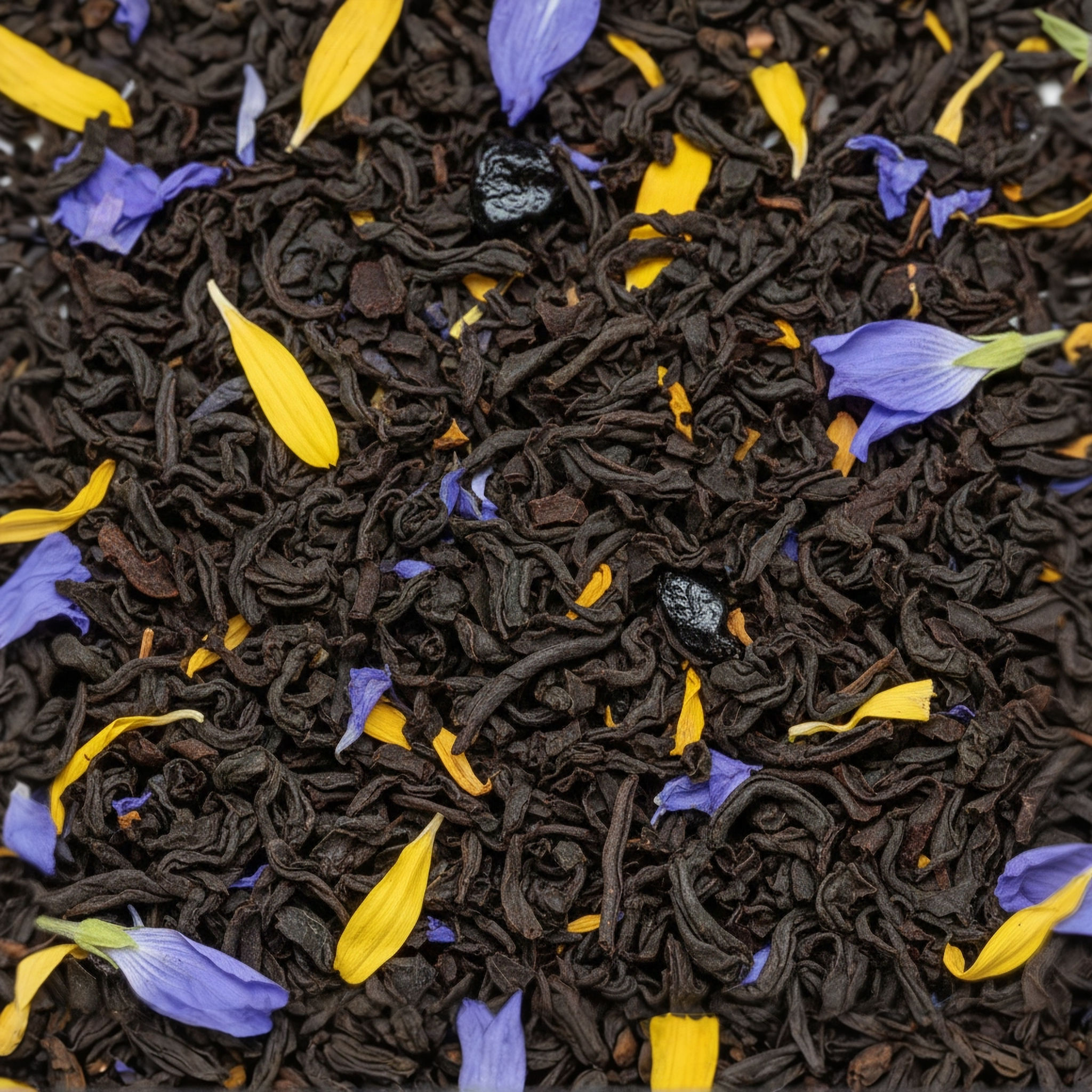 Earl Grey - Black Tea, a premium loose leaf black tea made with Chinese Black Tea, Bergamot, Sunflower Mallow Blossoms. Crafted by Mond