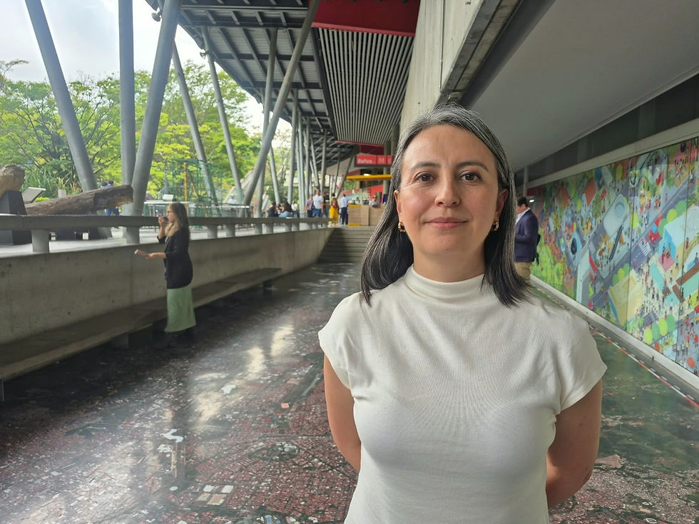 Angélica Díaz, investigadora del Centro de Estudios Socioecológicos y Cambio Global del Instituto Humboldt.