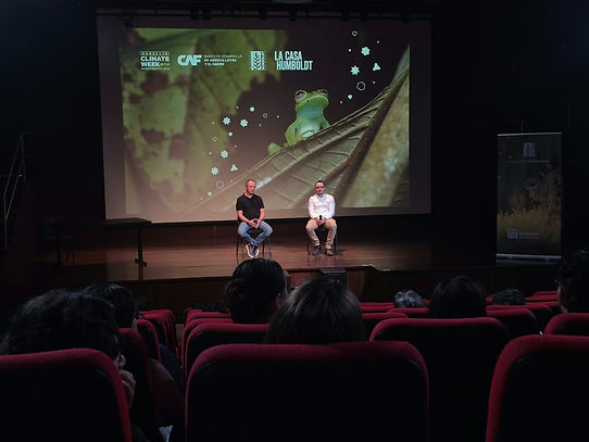 Cineforo liderado por el Instituto Humboldt, una de las actividades de Climate Week Biodiversity 2026.