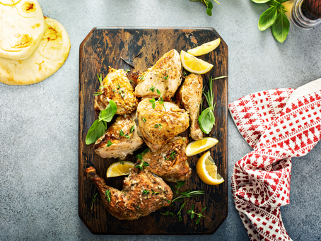 Garlic Herb Grilled Chicken.