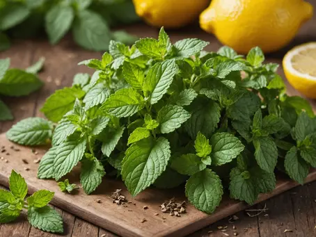 Lemon Balm Tea.