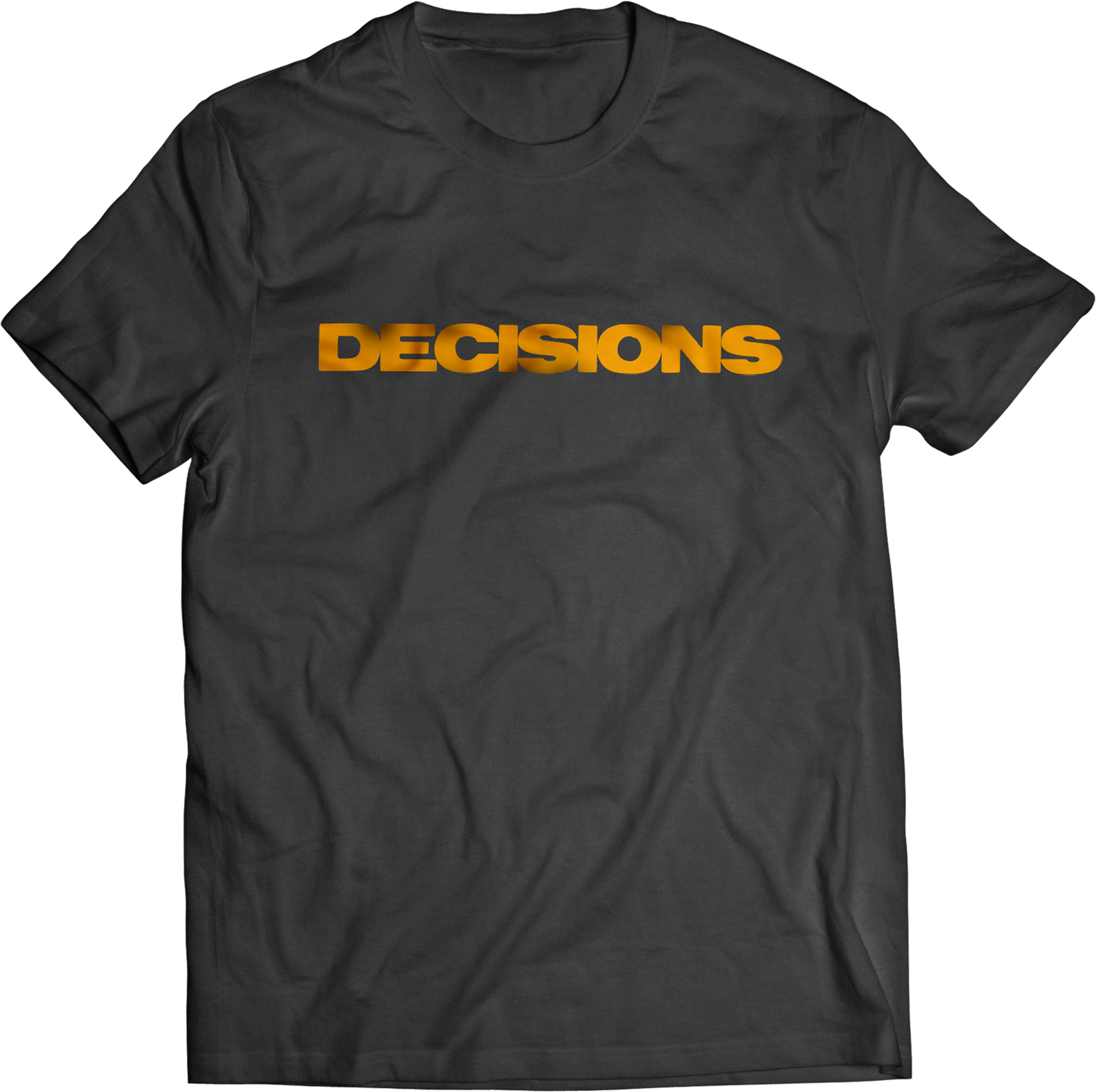 Decisions Logo Tee Gold