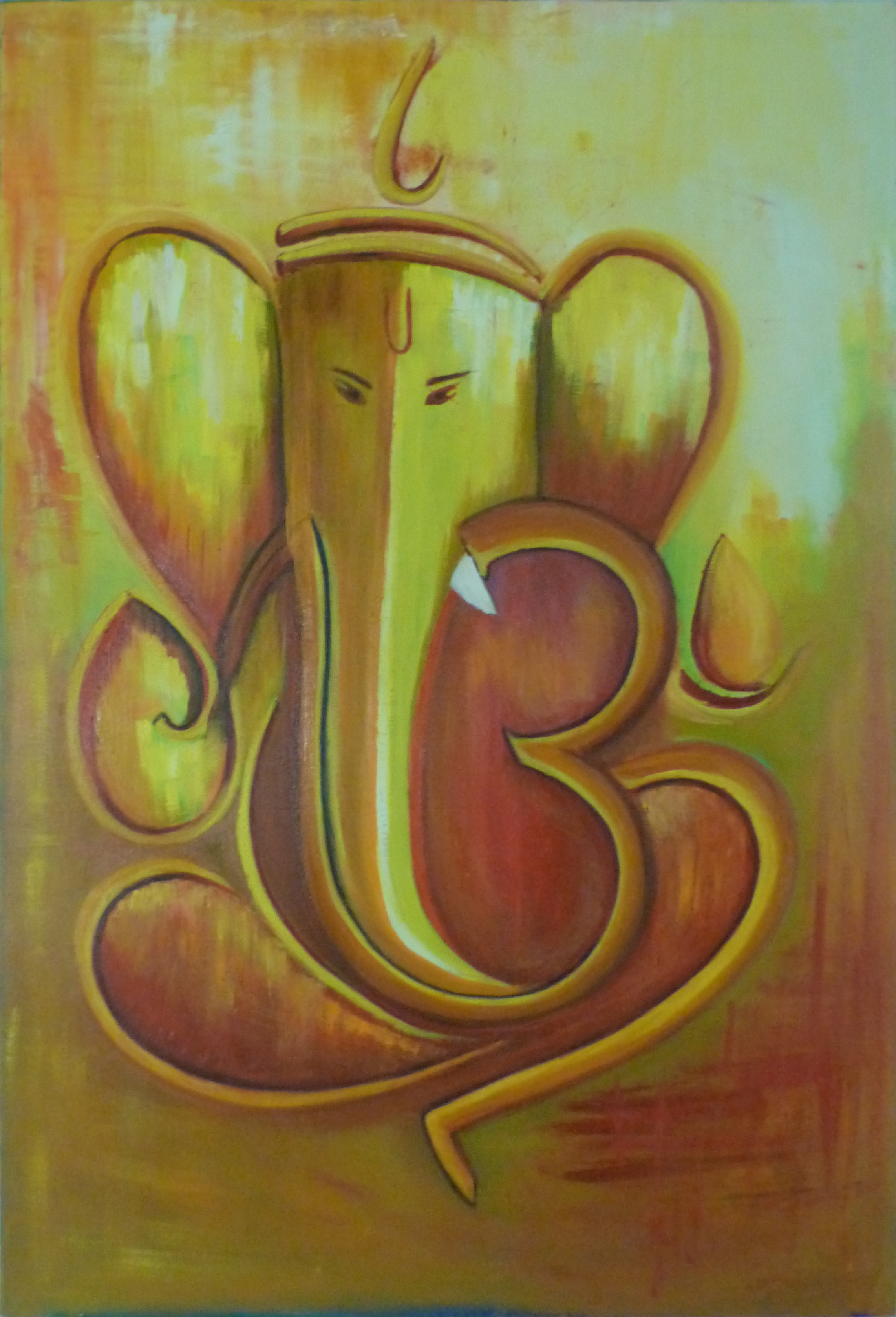 Calligraphy Ganesha