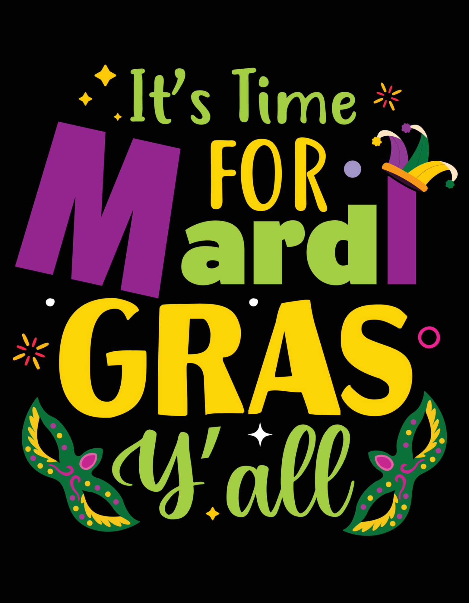 It's Time for Mardi Gras Y'all