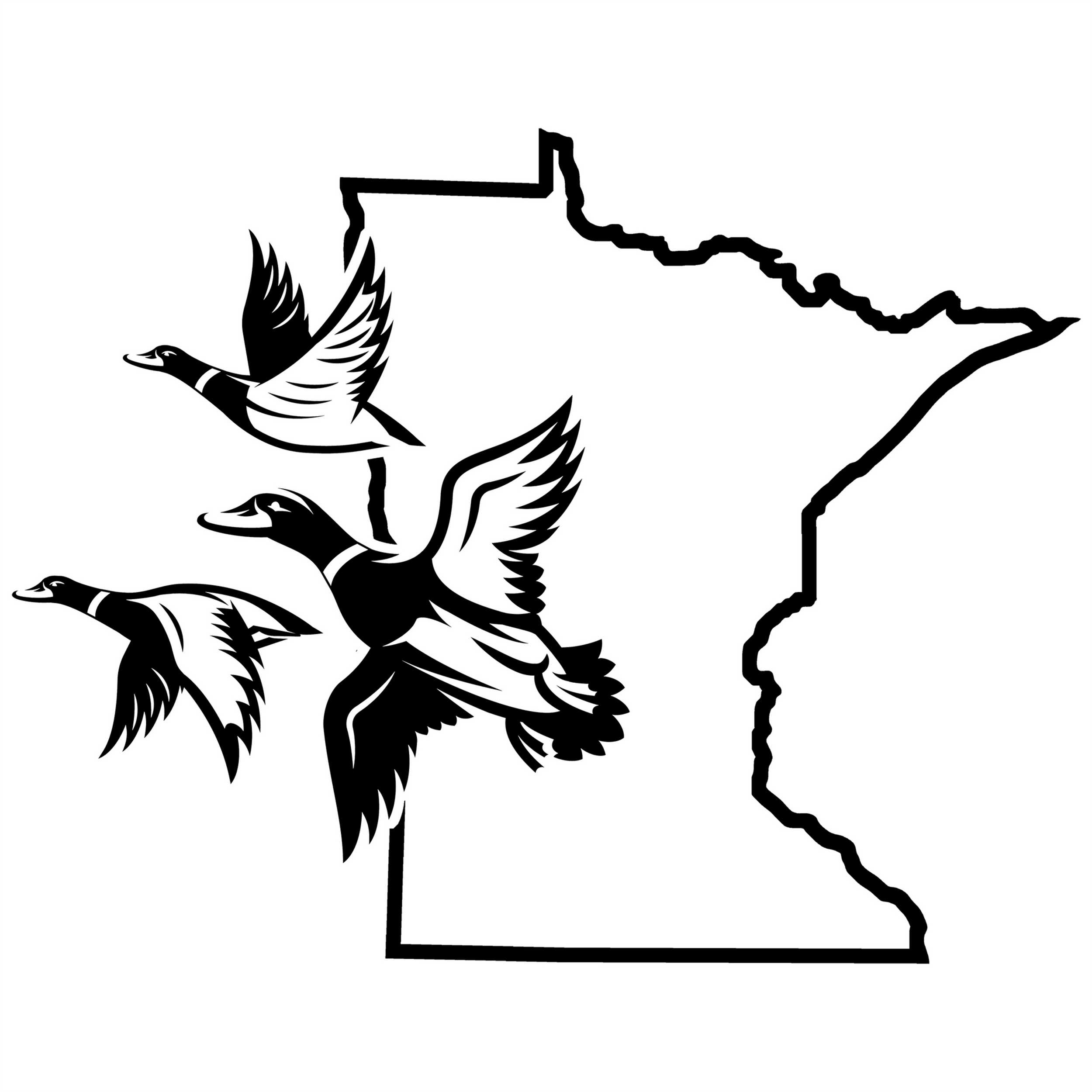 Minnesota Waterfowl - Decal