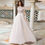 Thumbnail: Wedding Dress for Women 2022 Bride A Line Boho Wedding Gowns Elegant Applique Lo