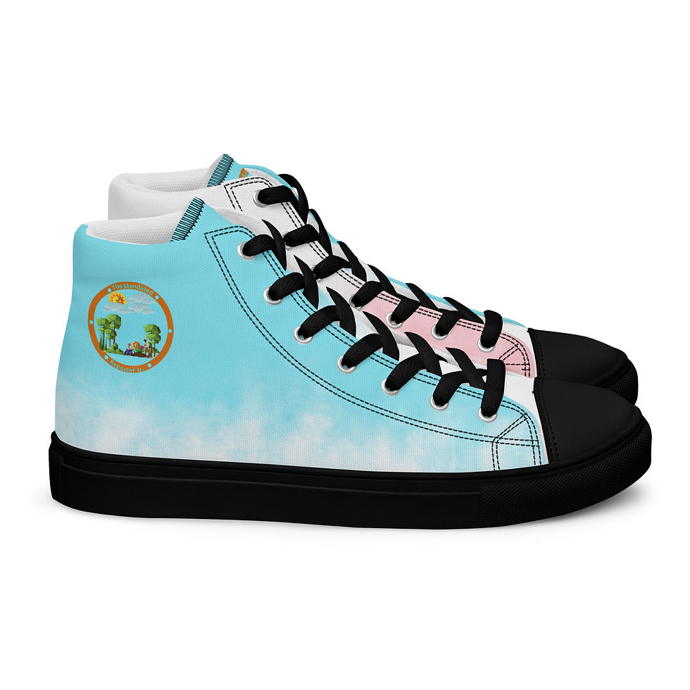 Thumbnail: TMRJ Exclusive Pastel High-Top Sneakers for Women & Teen Girls