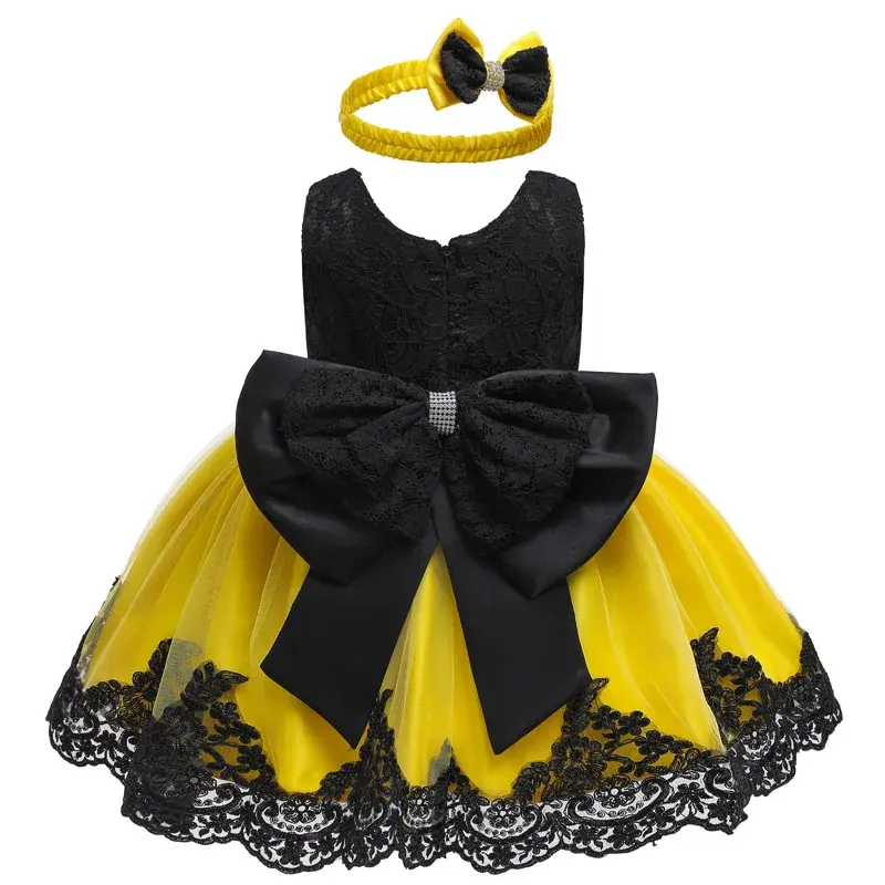 Thumbnail: LZH Baby Girls Dress Newborn Clothes Princess Party Dress