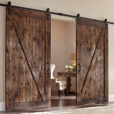 Built In Durham-Barn Door