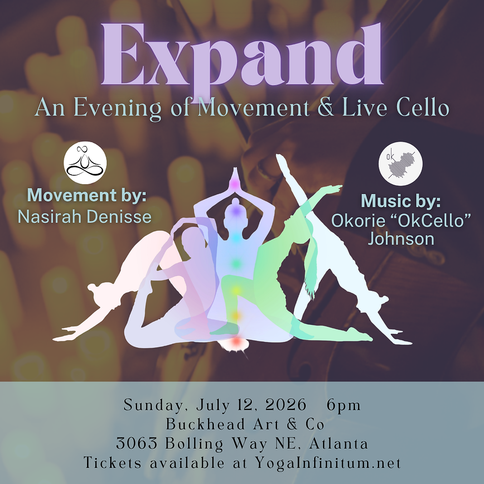 Expand: The Harmony of Yoga and Live Cello
