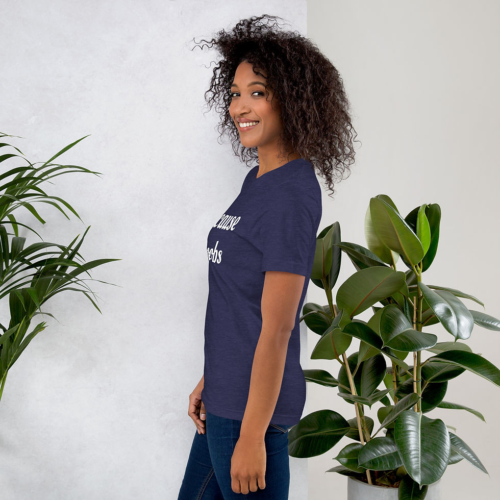 Thumbnail: Because Boobs Unisex t-shirt