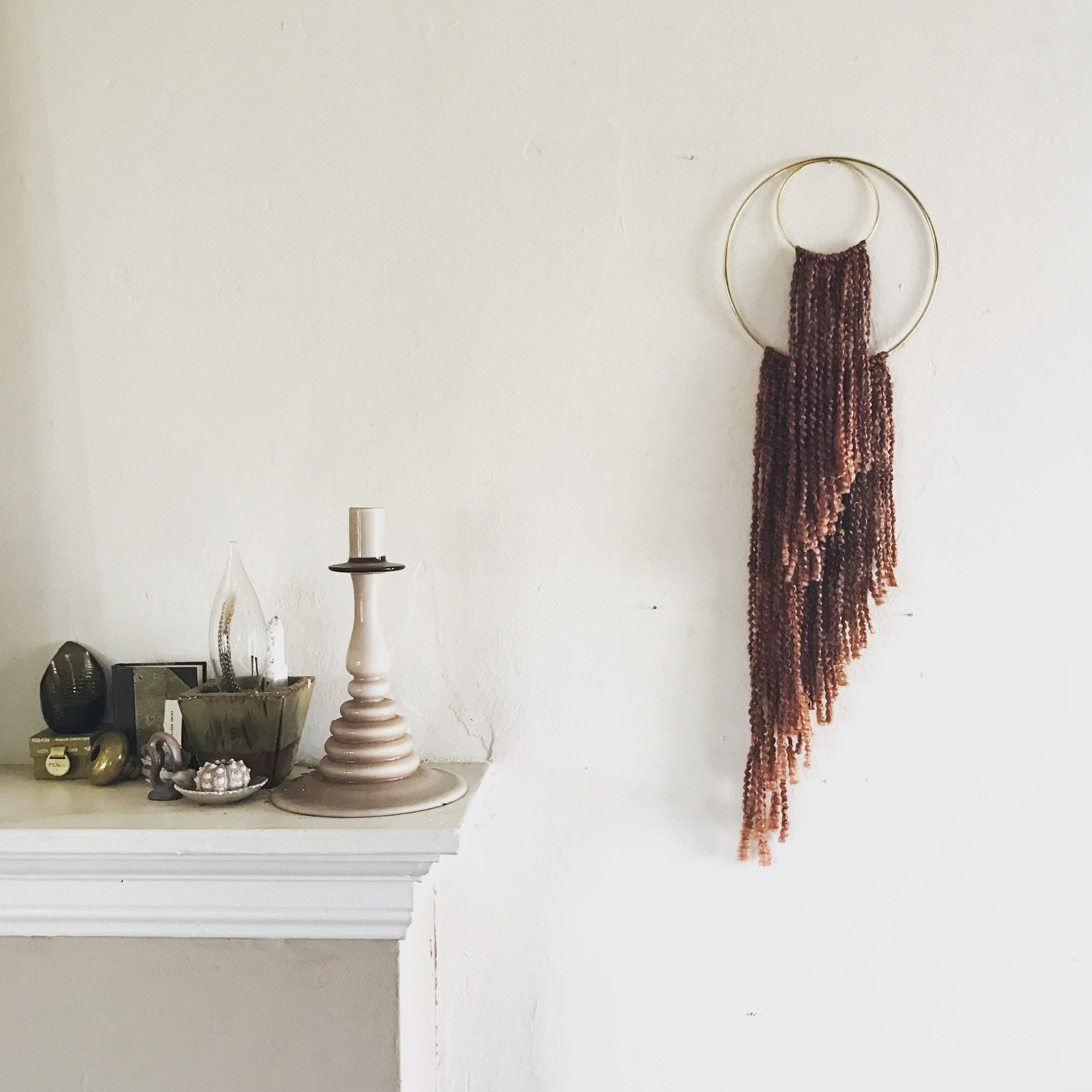 Autumn Sky Eclipse asymmetric wall hanging-SET of 2