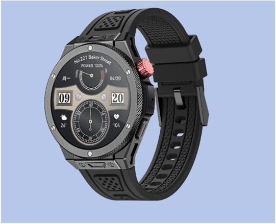 Thumbnail: Klikk AI Orbit LQ06, HiSilicon Platform  Smart Watch, ChatGPT,1 .43  inch AMOLED