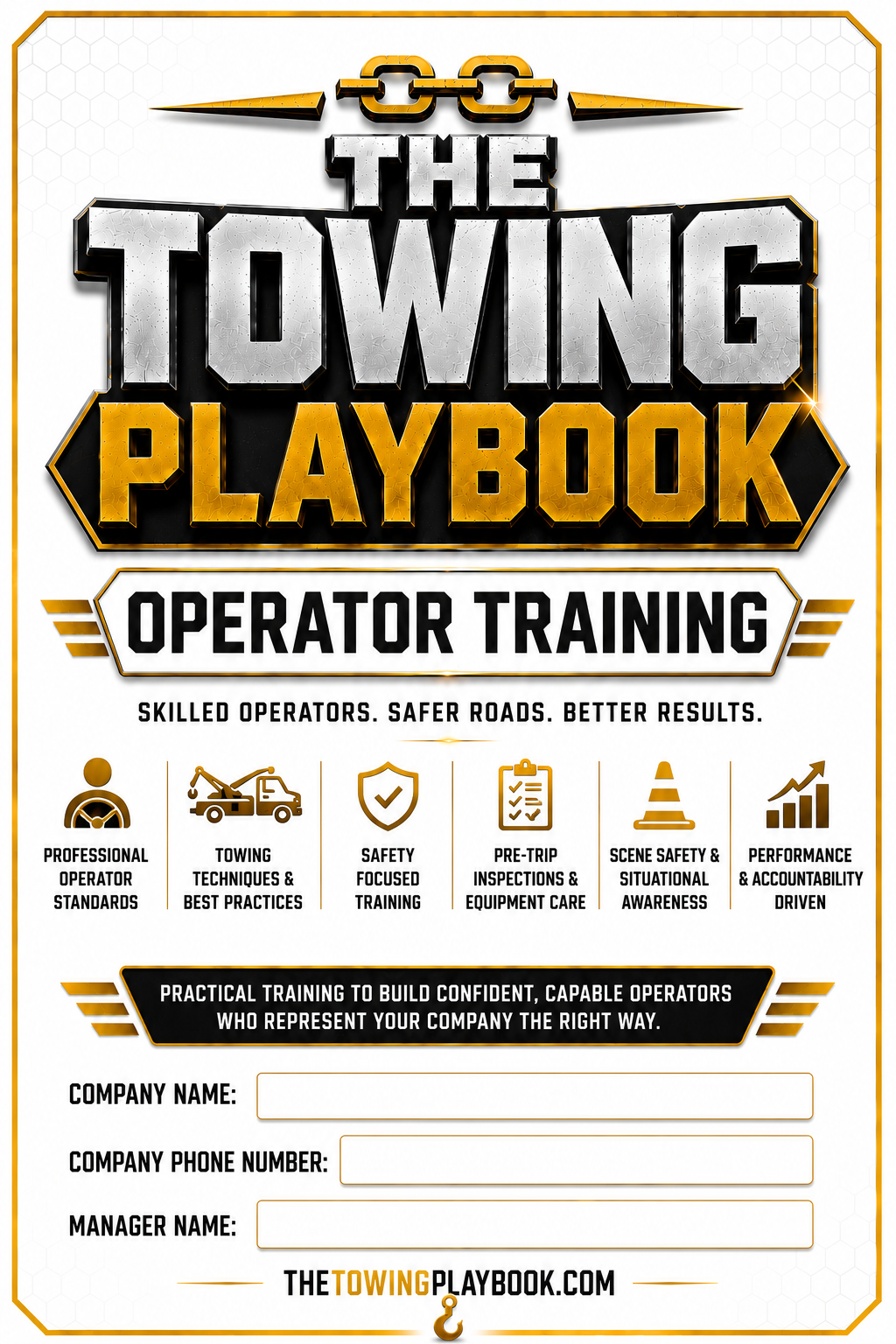The Towing Playbook Introductory Driver Training