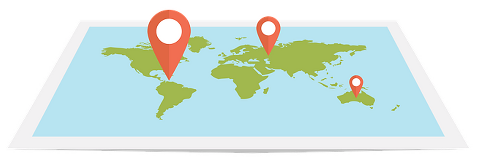 web, map, flat