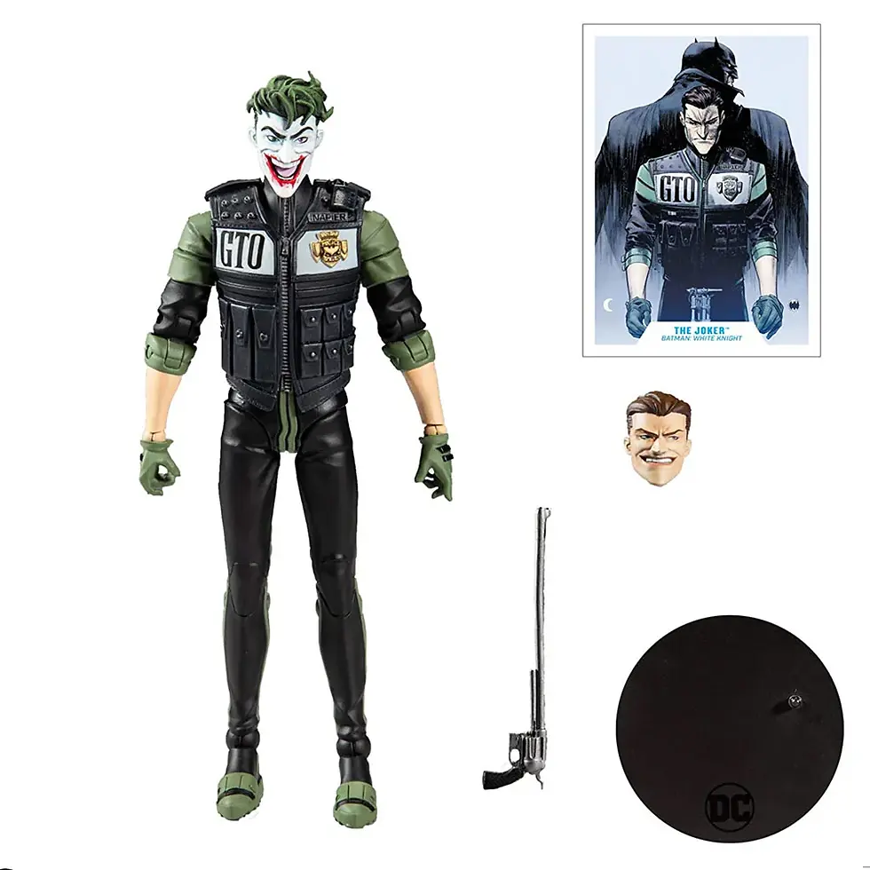 Küçük resim: DC Multiverse The Joker Batman: White Knight Aksiyon Figürü