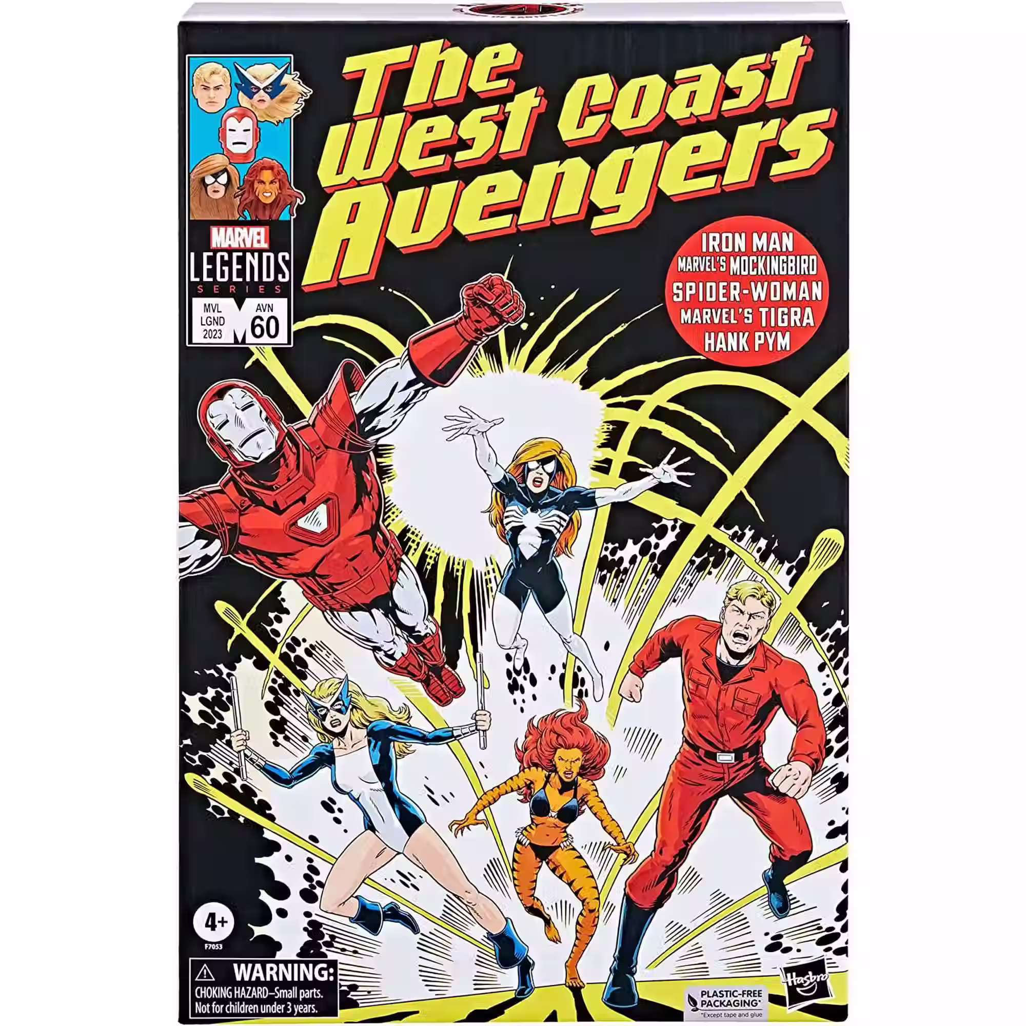 Marvel Legends West Coast Avengers Aksiyon Figür Seti