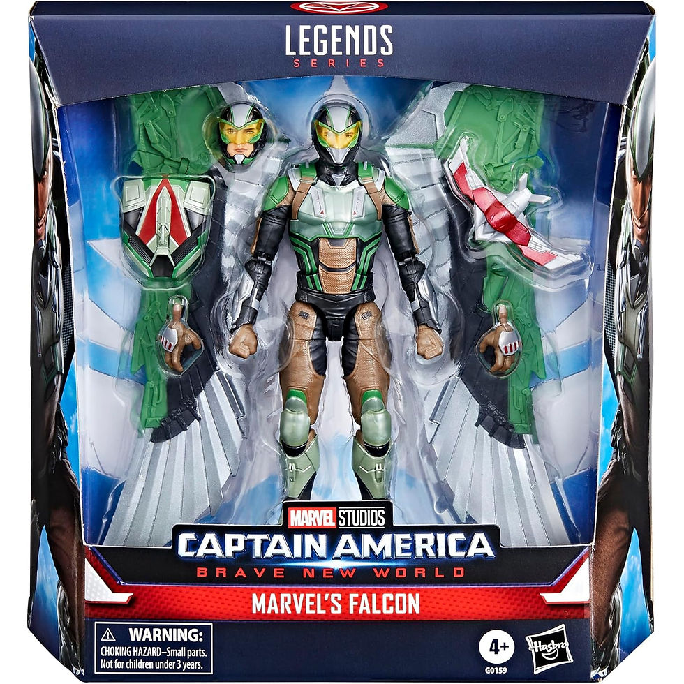 Küçük resim: Marvel Legends Falcon Captain America Brave New World Aksiyon Figürü