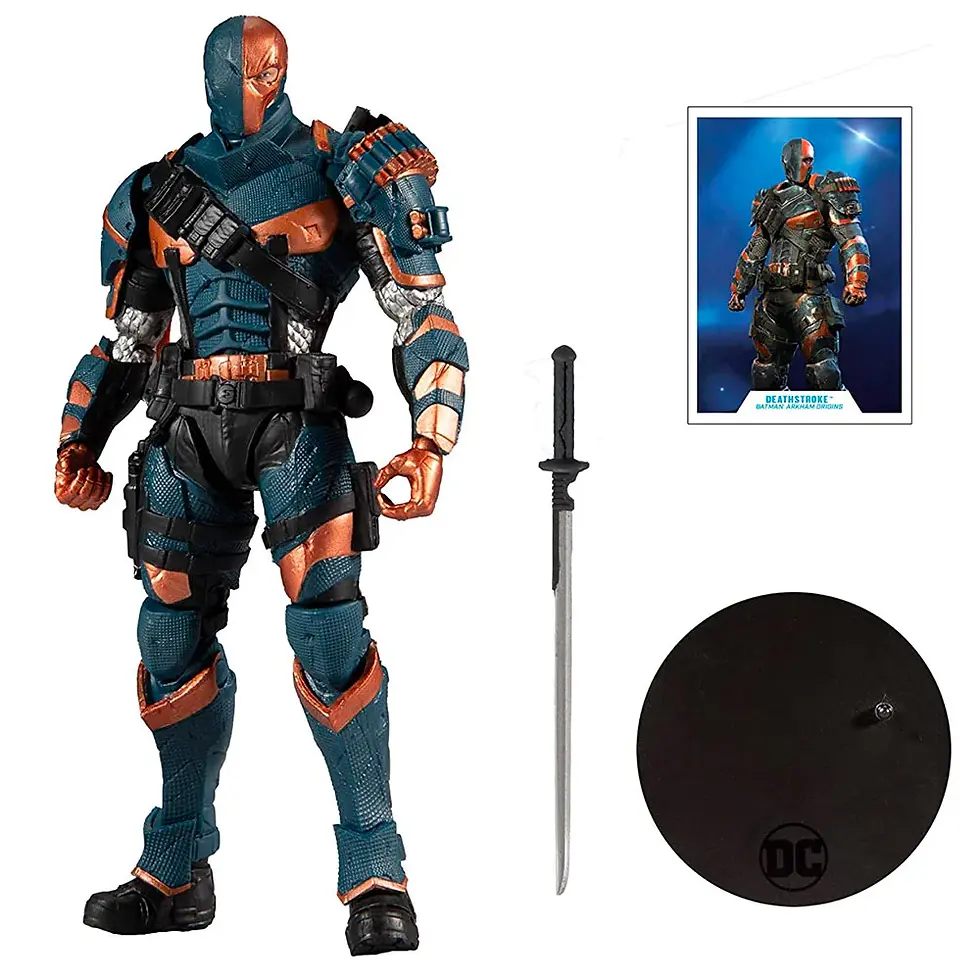 Küçük resim: DC Multiverse Deathstorke Batman: Arkham Origins Aksiyon Figürü