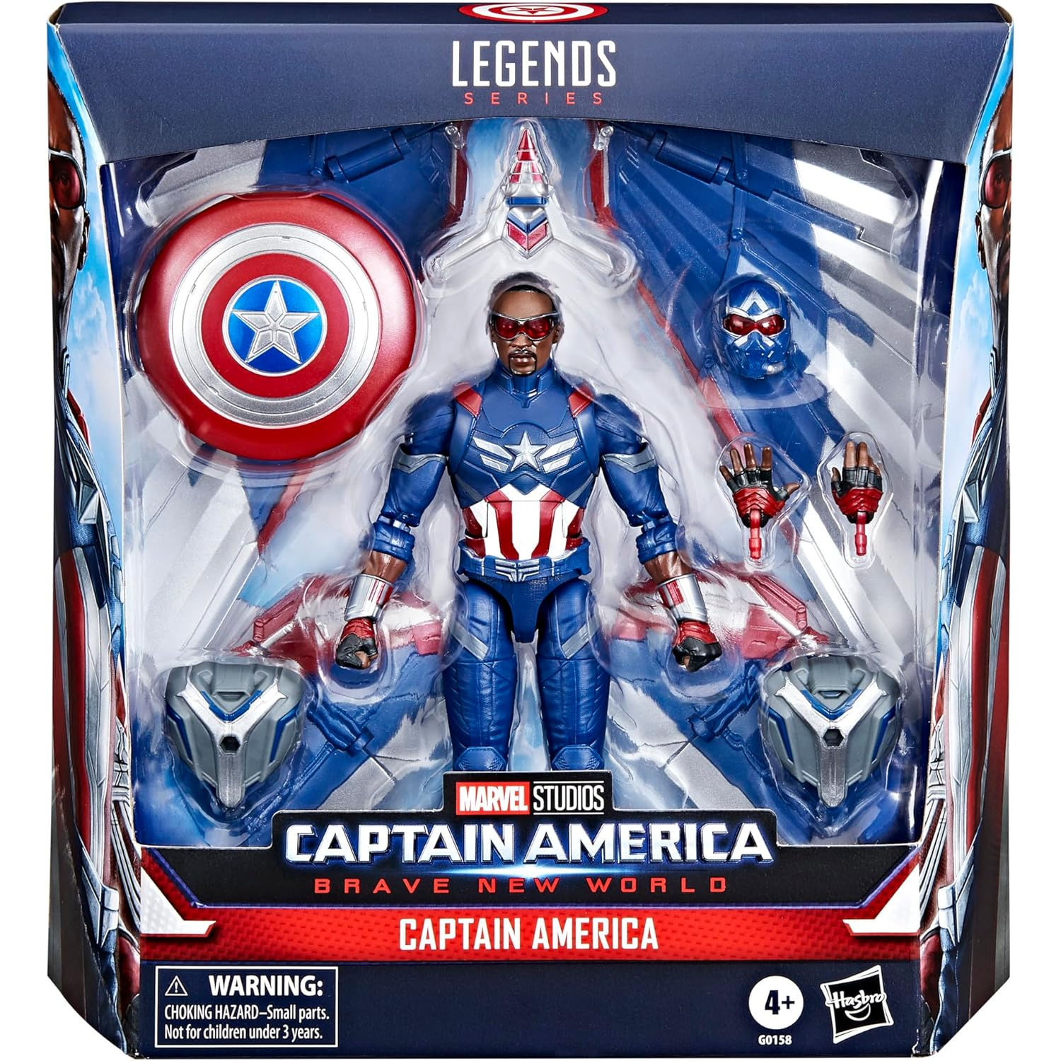 Marvel Legends Captain America Captain America Brave New World Aksiyon Figürü