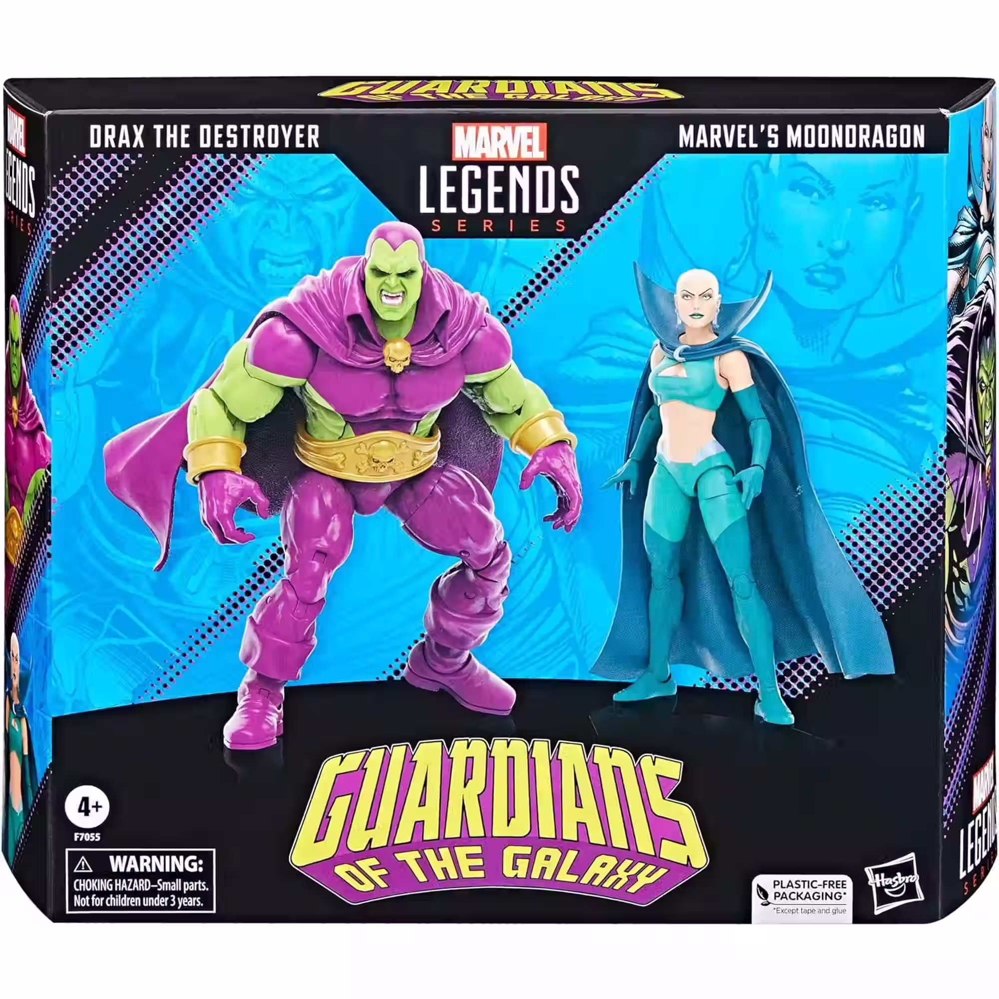 Marvel Legends Drax the Destroyer & Moondragon Aksiyon Figür Seti
