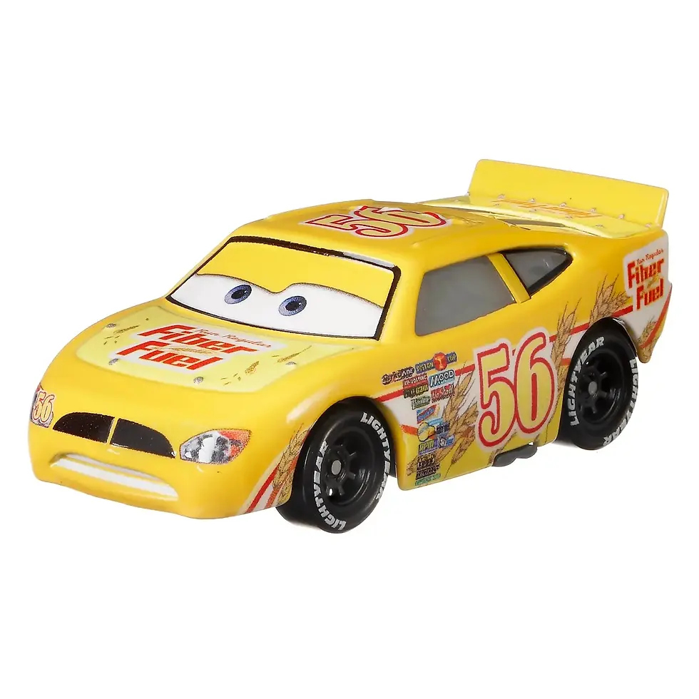 Küçük resim: Disney Pixar Cars Brush Curber Die-Cast Araç