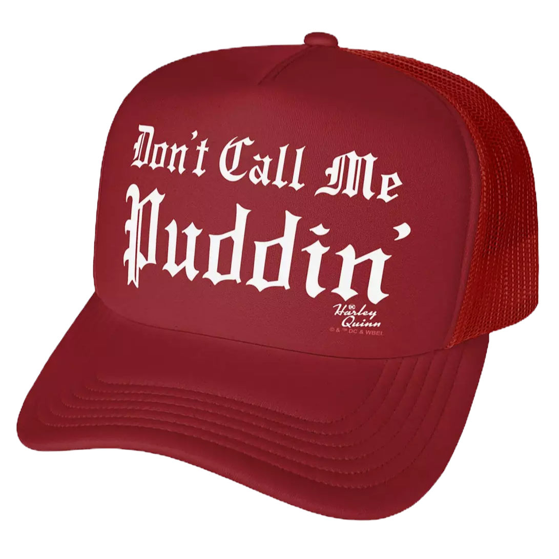 Harley Quinn Animated Series Don't Call Me Puddin' Foam Trucker Şapka