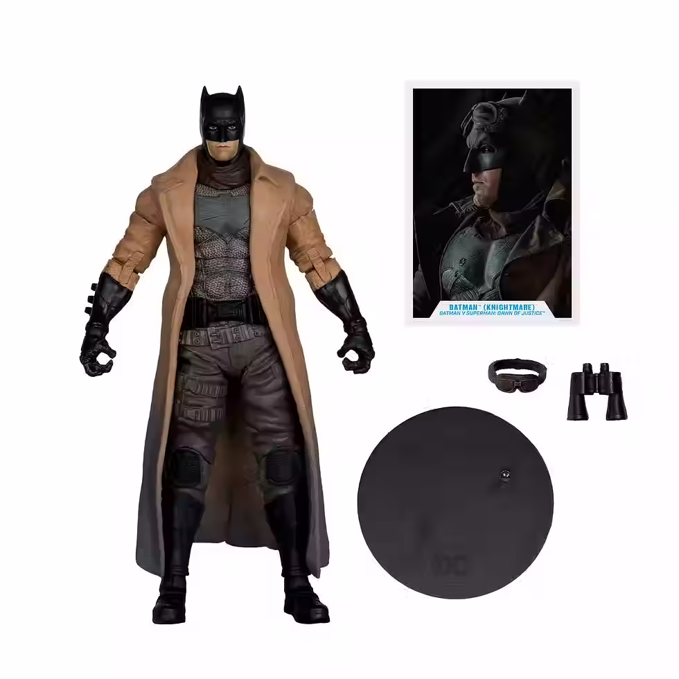 Küçük resim: DC Multiverse Batman (Knightmare) Batman vs. Superman: D.o.J. Aksiyon Figürü