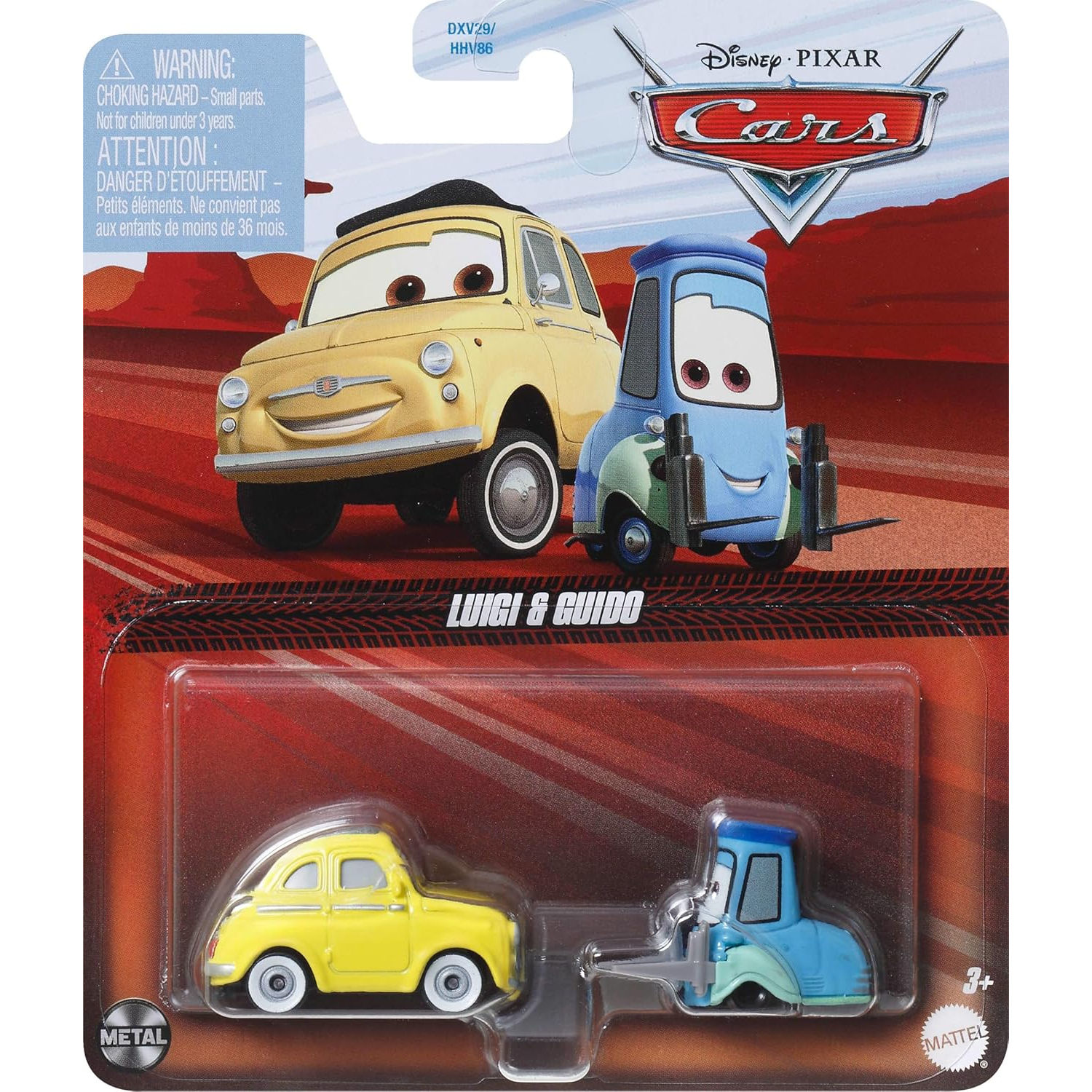 Disney Pixar Cars Luigi & Guido Die-Cast Araçları