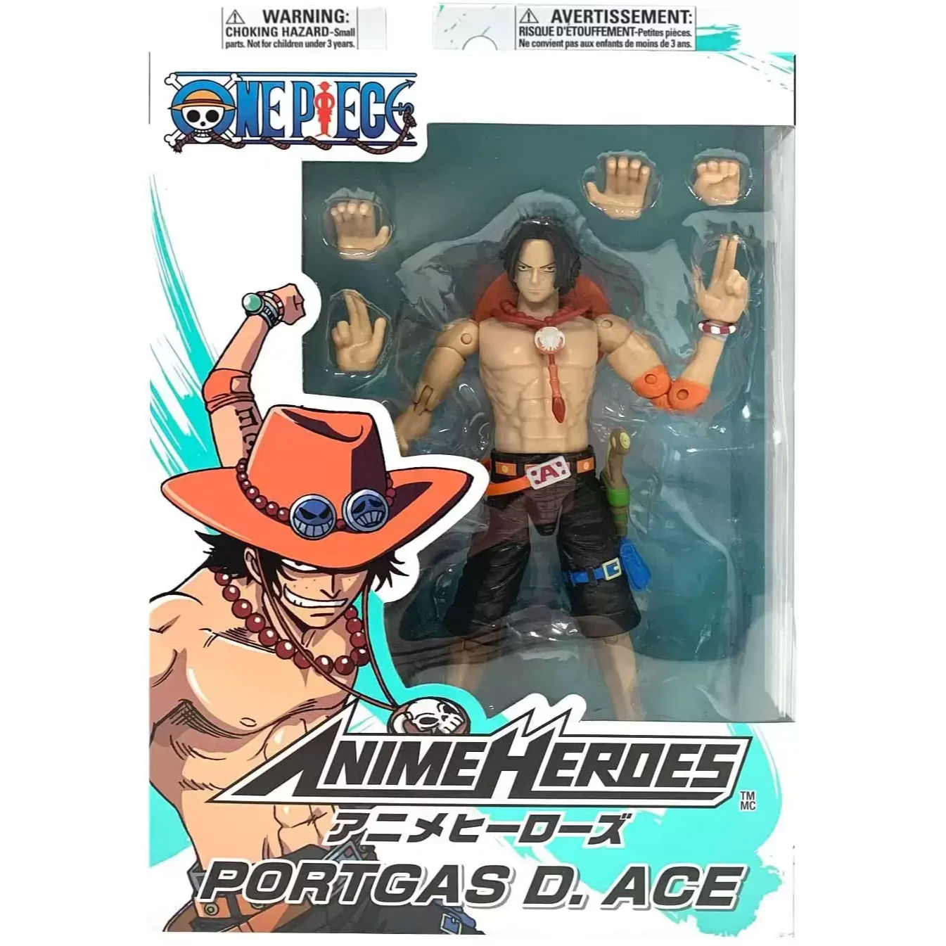 Anime Heroes Portgas D. Ace Aksiyon Figürü