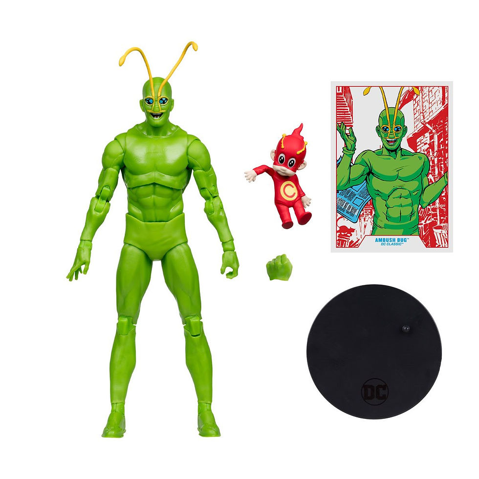 Küçük resim: DC Multiverse Ambush Bug DC Classic Aksiyon Figürü
