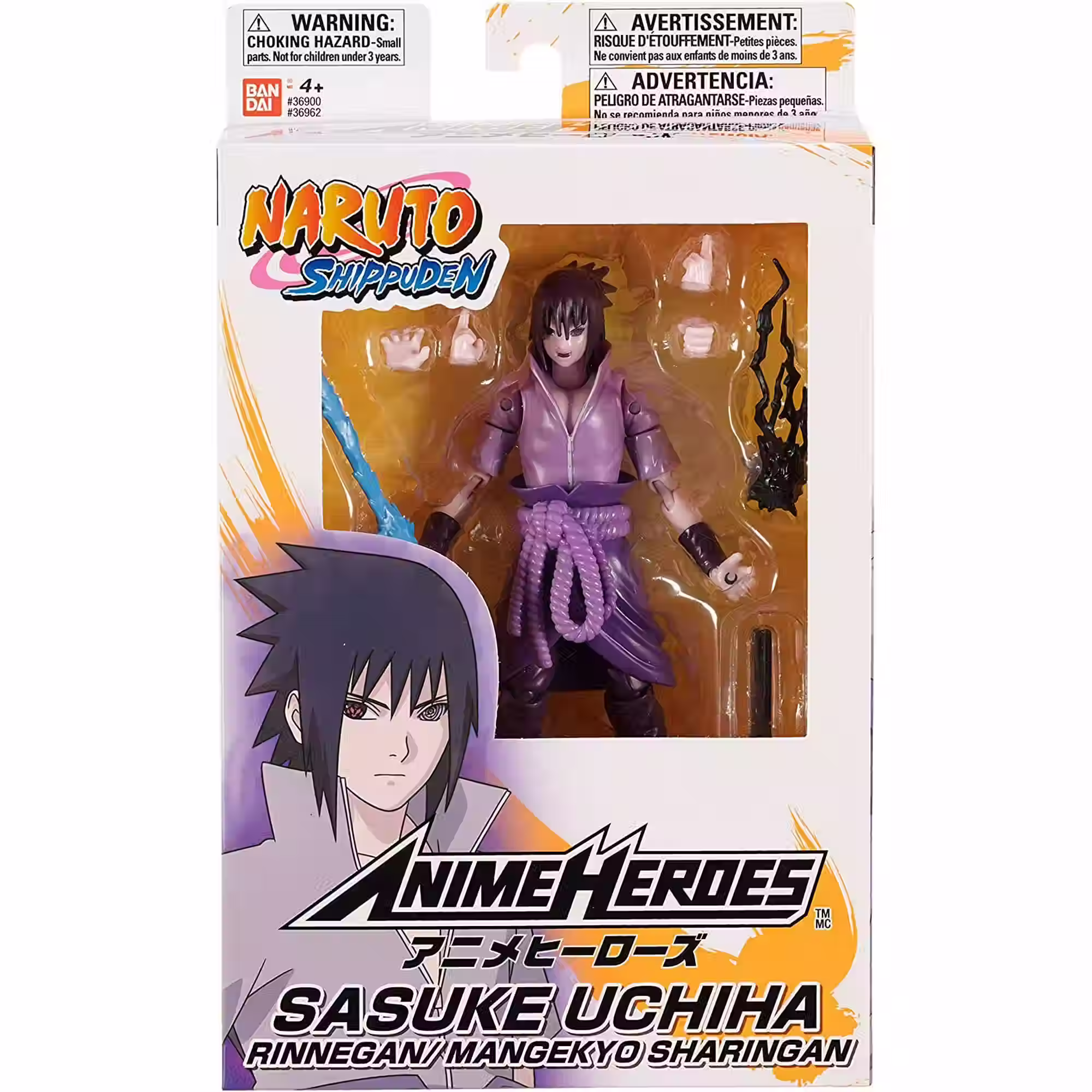 Anime Heroes Uchiha Sasuke Rinnegan / Mangekyo Sharingan Aksiyon Figürü