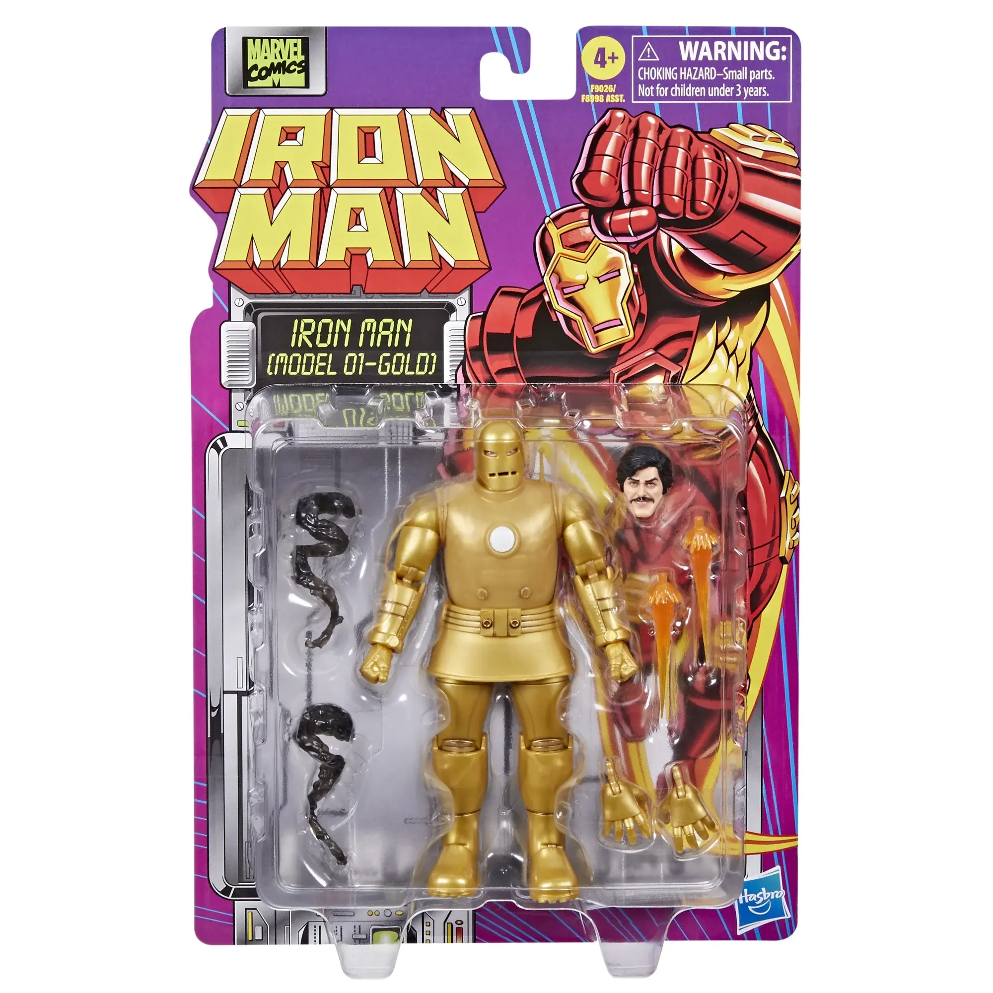 Marvel Legends Iron Man (Model 1 Gold) Aksiyon Figürü