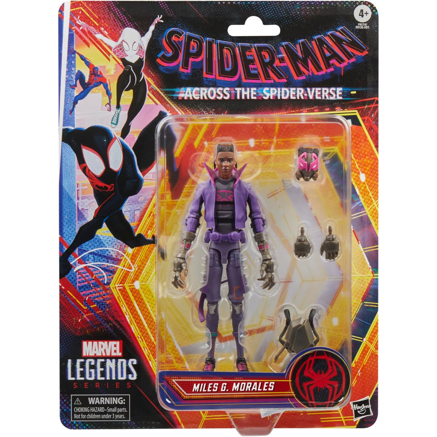 Marvel Legends Miles G. Morales Spider-Man Across the Spider-Verse AksFigürü